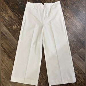 Banana Republic Women's white Wide Leg Pants